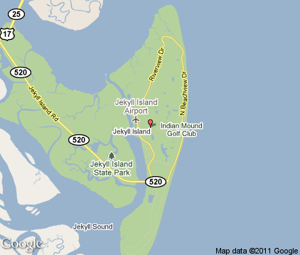 Jekyll Island .org Map