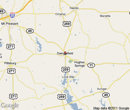 daingerfield map texas transportation each enlarge thumbnail